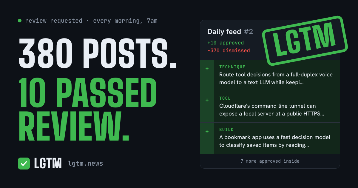 LGTM screenshot